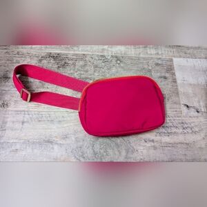 Vibrant Pink Crossbody Bag